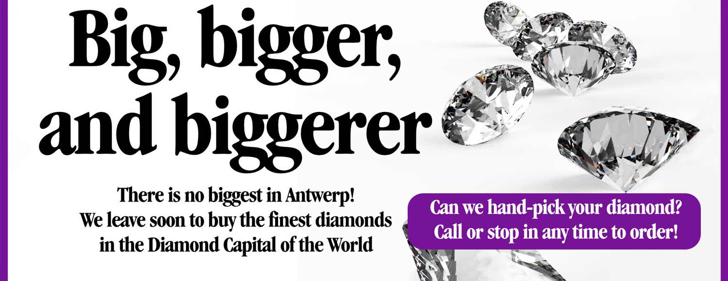 Antwerp Diamonds At Steves Jewelers